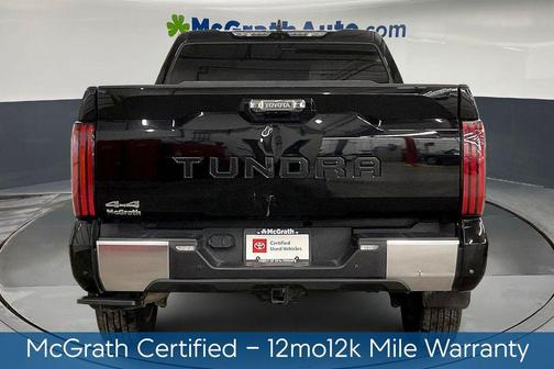 Midnight Black Metallic 2025 Toyota Tundra Limited