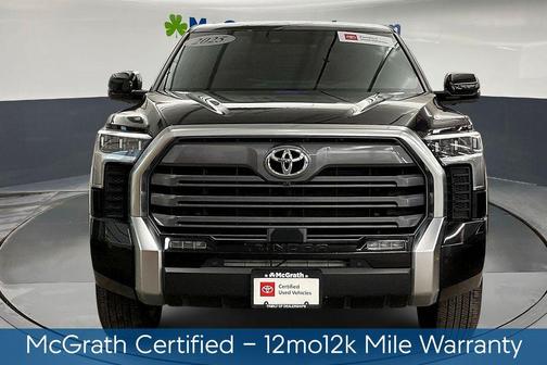 Midnight Black Metallic 2025 Toyota Tundra Limited