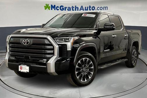 Midnight Black Metallic 2025 Toyota Tundra Limited
