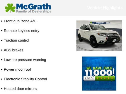 2018 Mitsubishi Outlander LE