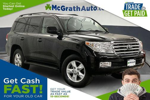 Black 2011 Toyota Land Cruiser Base