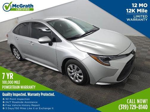 Classic Silver Metallic 2025 Toyota Corolla LE