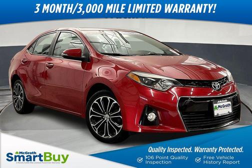 2016 Toyota Corolla S Plus