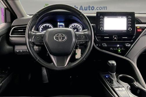 Midnight Black Metallic 2022 Toyota Camry SE