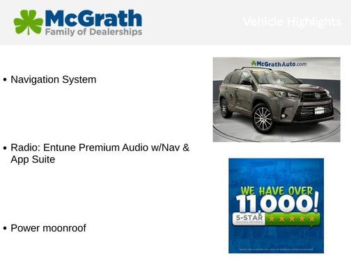 2018 Toyota Highlander SE