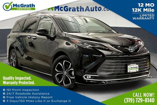 2025 Toyota Sienna Platinum 7 Passenger