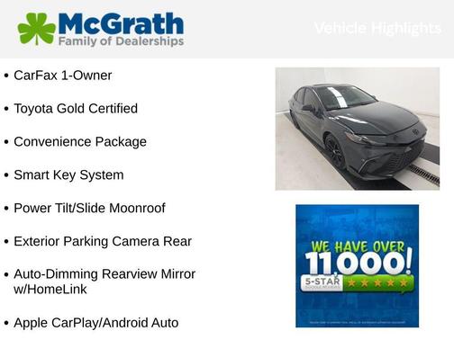 2025 Toyota Camry SE