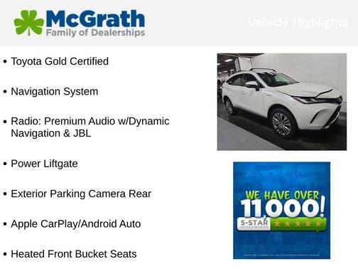 2021 Toyota Venza XLE