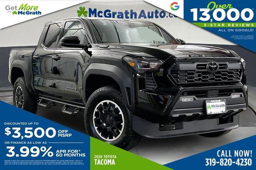 Black 2026 Toyota Tacoma Hybrid TRD Off Road