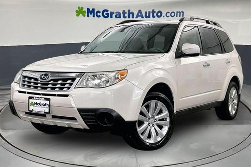 Satin White Pearl 2013 Subaru Forester 2.5X Premium