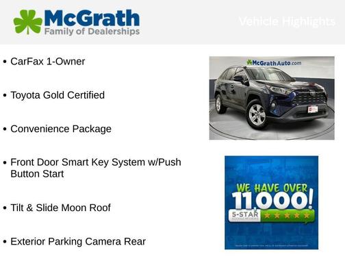 Blueprint 2020 Toyota RAV4 XLE