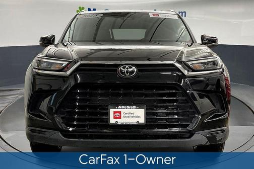 Midnight Black Metallic 2025 Toyota Grand Highlander XLE