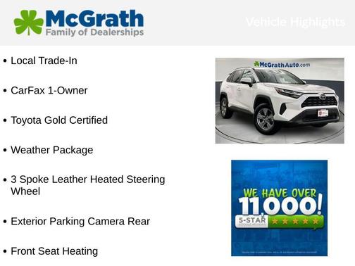 Ice Cap 2025 Toyota RAV4 XLE