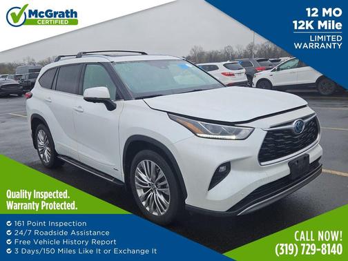 2023 Toyota Highlander Hybrid Platinum