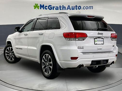 Bright White Clearcoat 2018 Jeep Grand Cherokee Overland