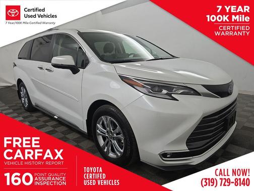 2023 Toyota Sienna Platinum 7 Passenger