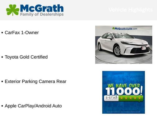 2025 Toyota Camry LE