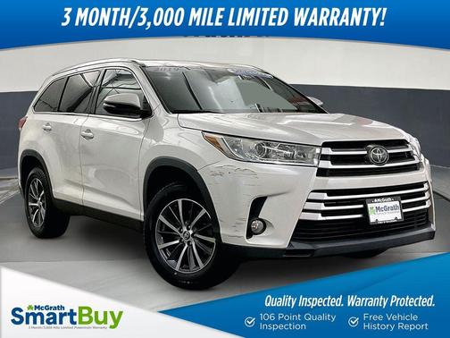 Blizzard Pearl 2019 Toyota Highlander XLE