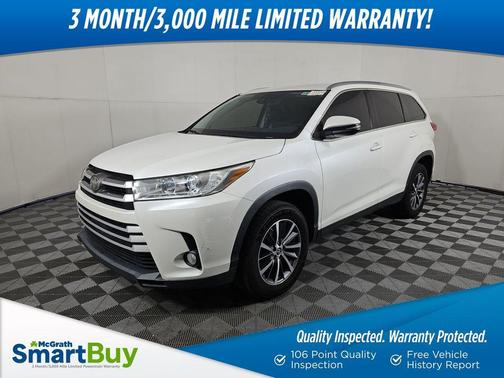 Blizzard Pearl 2019 Toyota Highlander XLE