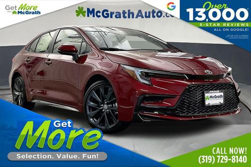 Ruby Flare Pearl 2026 Toyota Corolla Hybrid SE