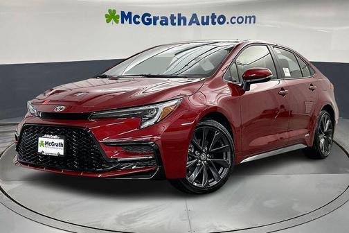 Ruby Flare Pearl 2026 Toyota Corolla Hybrid SE