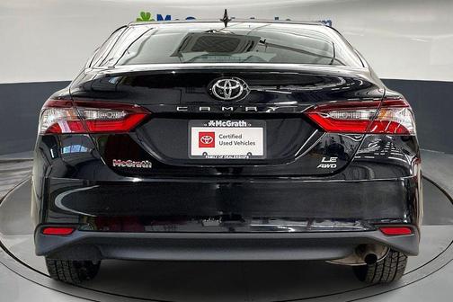 Midnight Black Metallic 2021 Toyota Camry LE