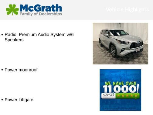 2022 Toyota Highlander Hybrid XLE