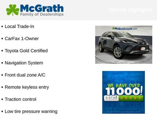 Coastal Gray Metallic 2021 Toyota Venza Limited