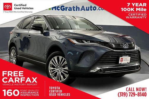 Coastal Gray Metallic 2021 Toyota Venza Limited