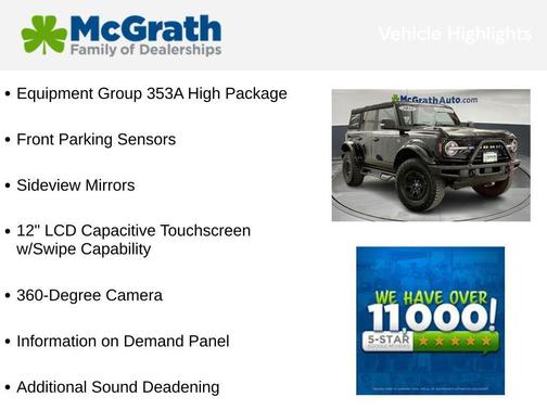 2022 Ford Bronco Wildtrak