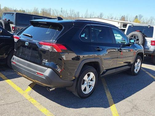 Midnight Black Metallic 2019 Toyota RAV4 Hybrid XLE
