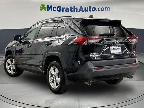 Midnight Black Metallic 2019 Toyota RAV4 Hybrid XLE
