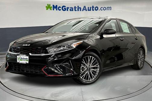 Aurora Black 2023 Kia Forte GT-Line