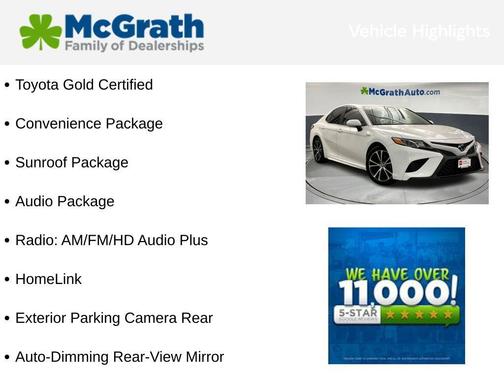 2020 Toyota Camry SE