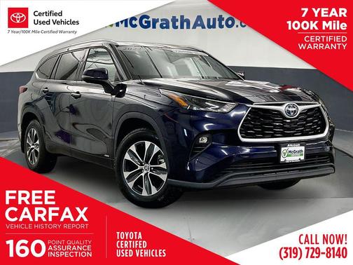 Blueprint 2022 Toyota Highlander Hybrid XLE