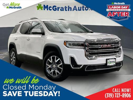 Summit White 2023 GMC Acadia AWD SLT