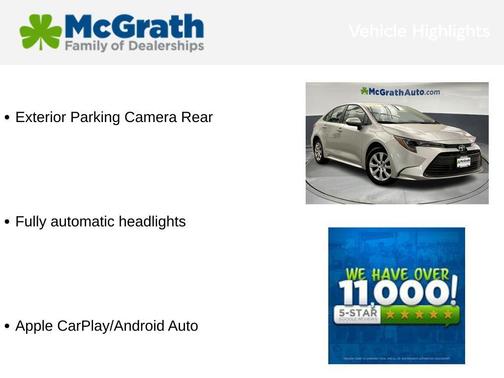 2025 Toyota Corolla LE