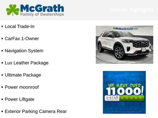 2025 Ford Explorer Platinum