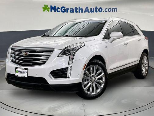 Crystal White Tricoat 2017 Cadillac XT5 Premium Luxury