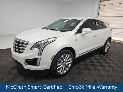 Crystal White Tricoat 2017 Cadillac XT5 Premium Luxury