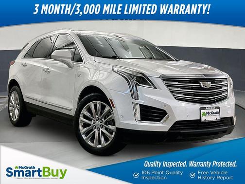 Crystal White Tricoat 2017 Cadillac XT5 Premium Luxury