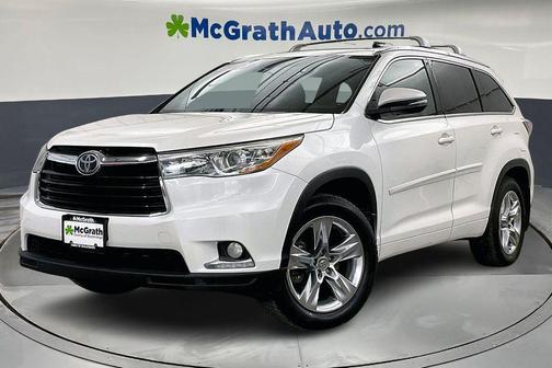 Blizzard Pearl 2015 Toyota Highlander Limited