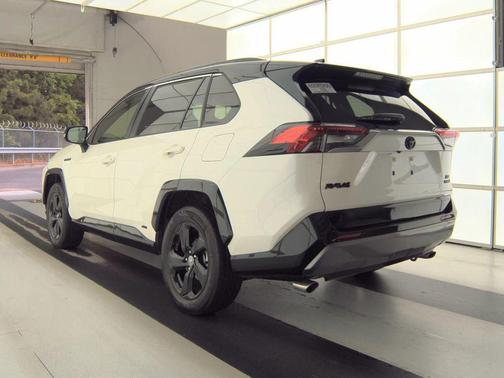 Midnight Black Metallic 2021 Toyota RAV4 Hybrid SE