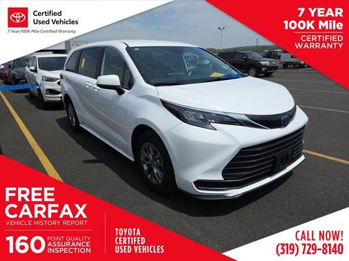 Ice 2025 Toyota Sienna LE