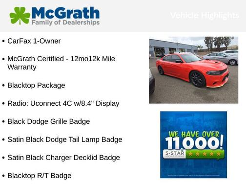Go Mango 2022 Dodge Charger R/T