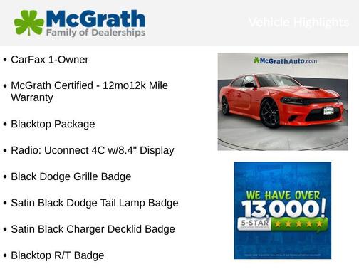 Go Mango 2022 Dodge Charger R/T