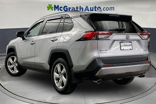 Silver Sky Metallic 2019 Toyota RAV4 Hybrid Limited