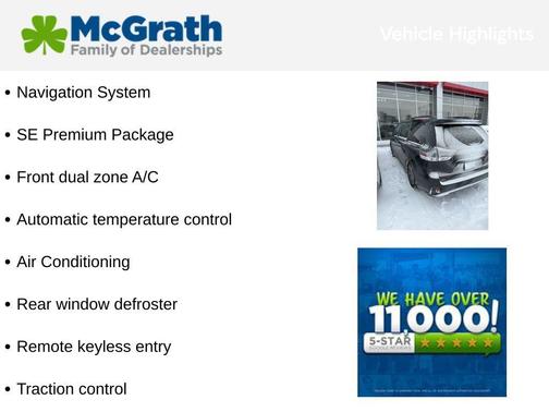 2015 Toyota Sienna SE Premium