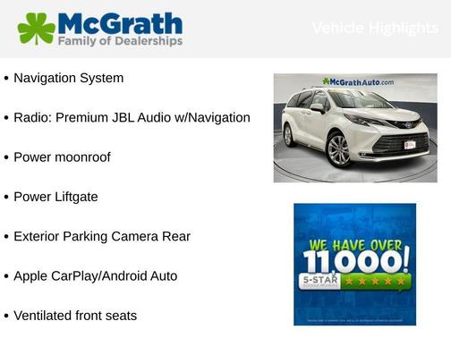 2024 Toyota Sienna Platinum