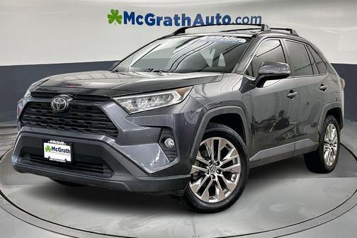 Gray 2019 Toyota RAV4 XLE Premium